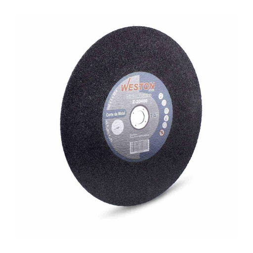 [HC127227] WESTON  DISCO ABRASIVO Z-20400 14"X1/8X1" 1MALLA