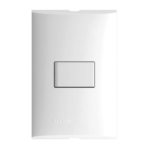 [HC127958] FORZA PLACA 1INTERRUPTOR      3VIAS 10A 127V BTICINO FZA531