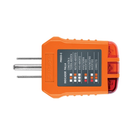 [HC126926] TRUPER PROBADOR DE TOMACORRIENTEPROCO-C