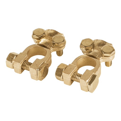 [HC126927] PRETUL JG TERMINALES P/BATERIA TEBA-3 2PZ LATON POSTE SUPERI