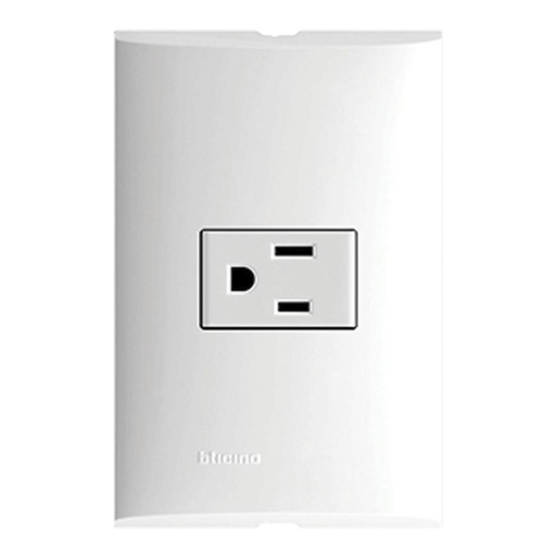 [HC127961] FORZA PLACA 1TOMA CORR 2P+T   15A 127V