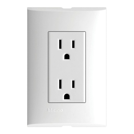 [HC127963] FORZA PLACA TOMACORR DUPLEX   2P+T PROT INF BTICINO FZA68SS