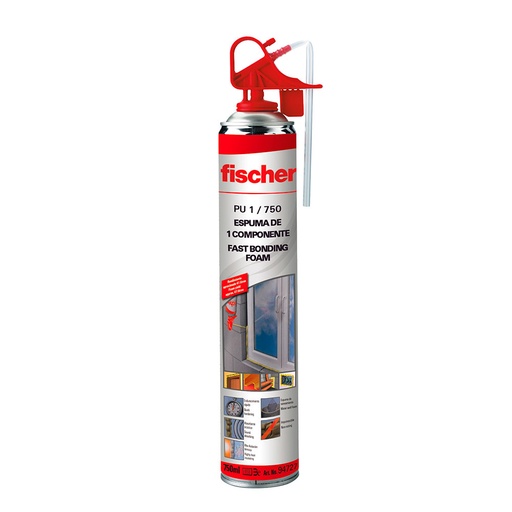 [HC04528] FISCHER ESPUMA POLIURETANO    1/750ML (B3)