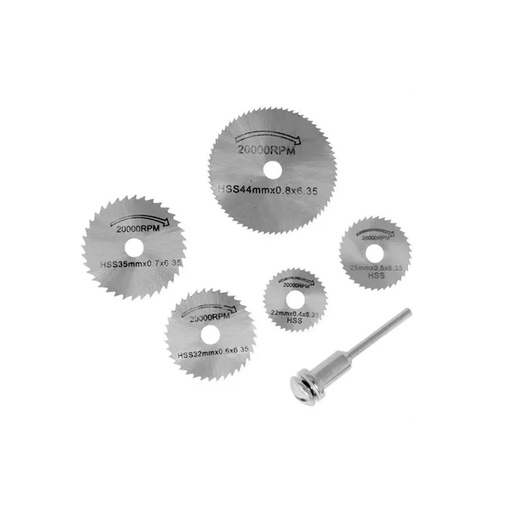 [HC127926] ADIR JGO ACCESORIOS 10663 1/8" 5PZ P/MOTOTOOL