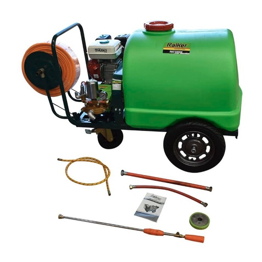 [HC126945] PARIHUELA RKF300HK 6.5HP 300L RAIKER C/MANG 100MT MOT HUSKY