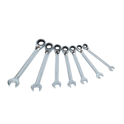 [HC127036] SURTEK JGO LLAVES COMB 7PZ    MATRACA REVERS MET 100575