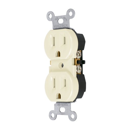 [HC100902] VOLTECH CONTACTO DUPLEX 483112POLOS 3 HILOS