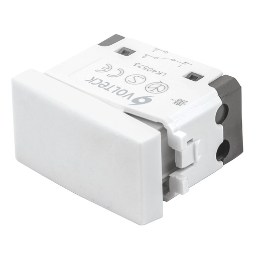 [HC20733] VOLTECH INTERRUPTOR DE 3 V-AS, L-NEA OSLO, COLOR BLANCO