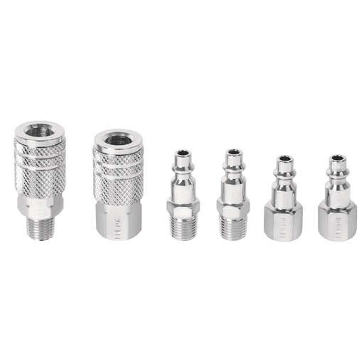 [HC19612] PRETUL JGO 4 CONEC 2 COPLES CORAL-6PCOMPRESOR AIRE