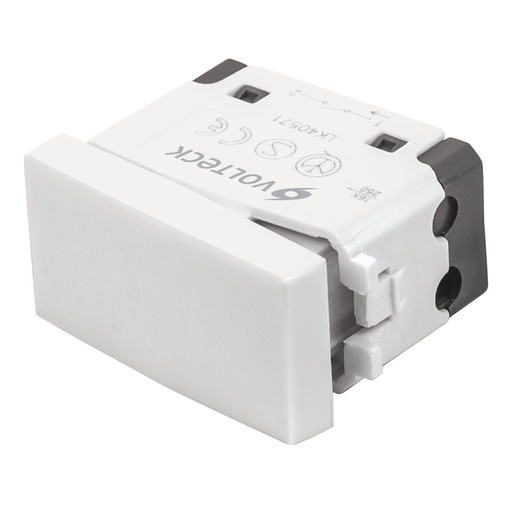 [HC13071] VOLTECH INTERRUPTOR SENCILLO LINEA OSLO BCO