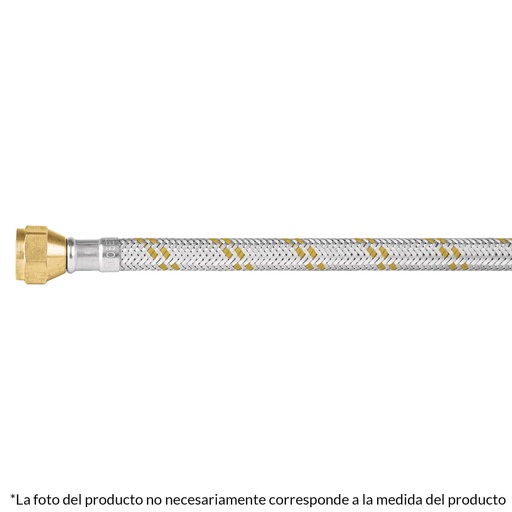 [HC13828] FOSET MANGUERA FGA-50X 500CM 3/8P/GAS ACERO INOX