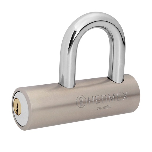[HC13270] HERMEX CANDADO DE ACERO 109 MMLLAVEDE PUNTOS