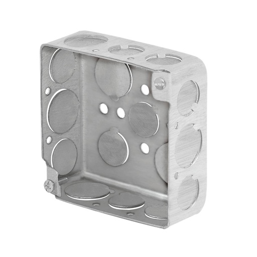 [HC13378] VOLTECH CAJA 4 X 4 CUADRADA REFORZADAVOLTECH