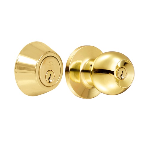 [H010583] LOCK COMBO POMO BOLA FUNCION DOBLELATON BRILLANTE   14CB