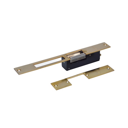 [HC111691] LOCK CONTRA ELECTRICA LATON BRILL  EC11
