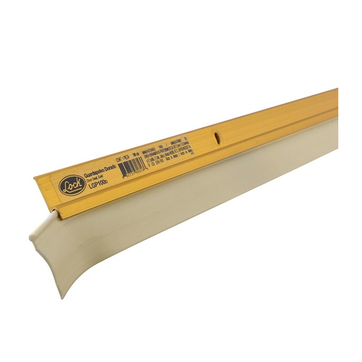 [H010587] LOCK GUARDAPOLVO 100CM        DORADO P/PUERTA FIJO LGP100D