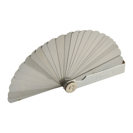 [HC103504] SURTEK CALIBRADOR DE 0.0015 A 0.035 PULGADAS 25 HOJAS