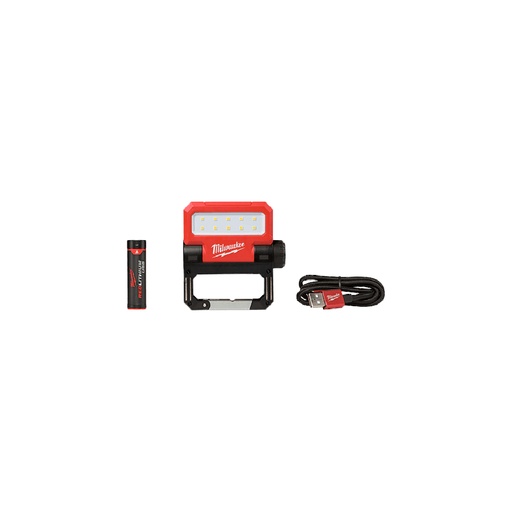 [HC133841] MILWAUKEE LAMPARA 2114-21 GIRATORIA RECARG USB 550LUM