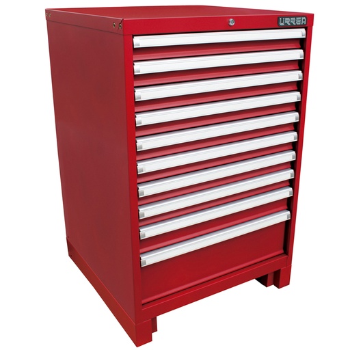 [HC131523] URREA GABINETE FIJO X28F10 28"  10 GAVETAS USO EXT PESADO