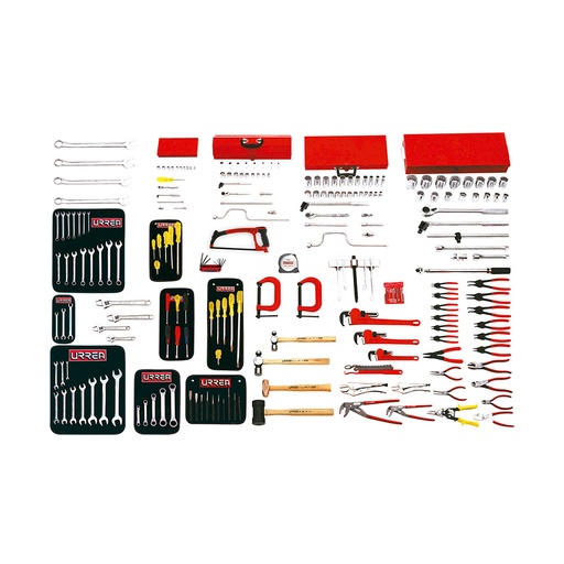 [HC131539] URREA JGO HERRAMIENTA 209PZ   STD INTERMEDIO INDUSTRIAL S/GA