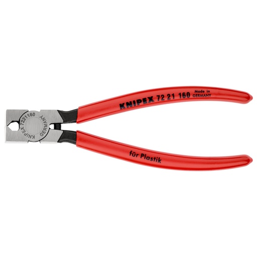 [HC133609] KNIPEX PINZA CORTE DIAGONAL   FRONTAL 6" 72 21 160