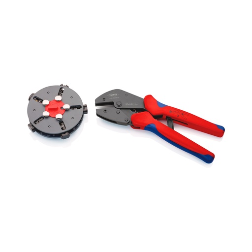 [HC133618] KNIPEX PINZA PONCHADORA DE PRECISION P/TERMINALES MULTI CRIM