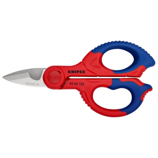 [HC133624] KNIPEX TIJERA P/ELECTRICISTA C/ FUNDA MANGO BI-MAT 95 05 155