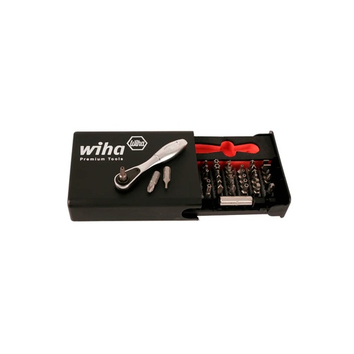 [HC128703] WIHA JGO PUNTAS MIXTO 38PZ    1/4" C/MATRACA 71988