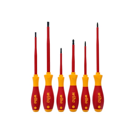 [HC128729] WIHA JG DESARMADORES          AISLADOS 1000V 6PZ MIXTOS