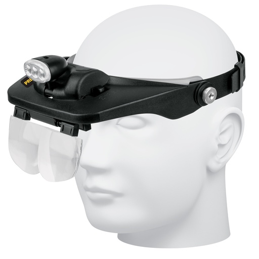 [HC133971] PRETUL LUPA OPTOVISOR OVIS-3P C/3INTENS LUZ LED ESTUC LENTES