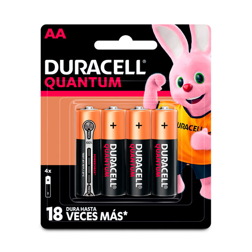 [HC130617] DURACELL PILA ALCALINA AA     4PZ QUANTUM BLISTER