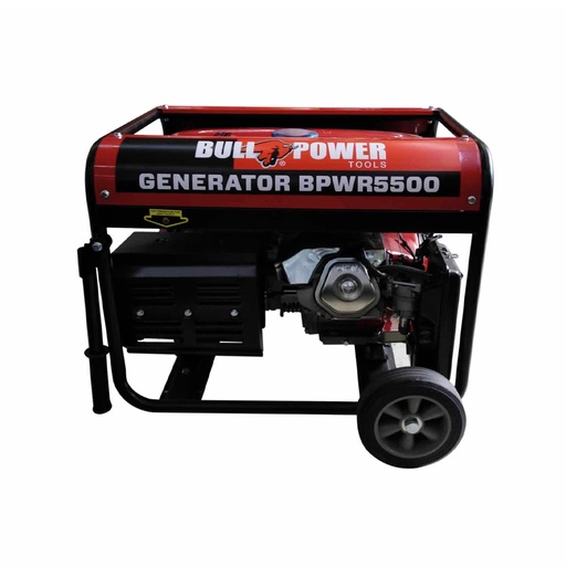 [HC134048] BULL POWER GENERADOR          GASOLINA 6000-5500W BI-VOLT