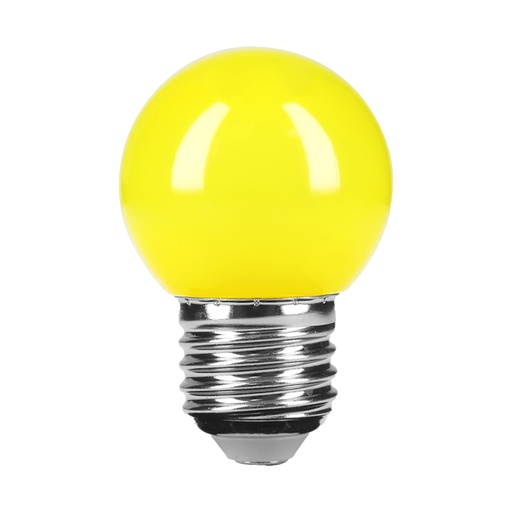 [HC133939] VOLTECH LAMPARA LED LED-1AM G45 127V1W VOLTECK AMARILLO