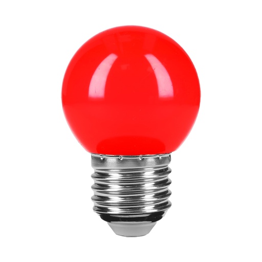 [HC133940] VOLTECH LAMPARA LED LED-1RO G45 127V1W VOLTECK ROJO