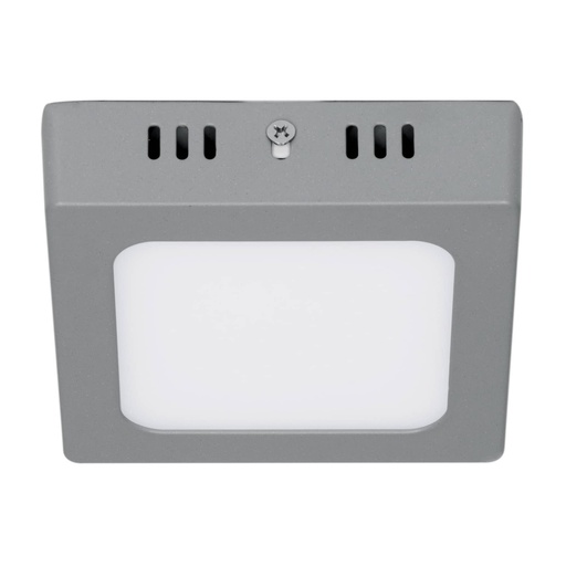 [HC23662] VOLTECK PLA-218L PLAFÓN CUADRADO, MODERNO, 6 W, 6500 K, L