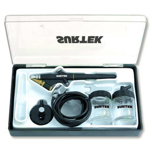 [HC136721] SURTEK JGO AEROGRAFO PA2 POR SUCCION7 PZS