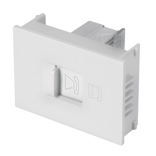[HC23711] VOLTECK TOMA DE TELEFONO 1.5  MODULOS LINEA ESPAÑOLA TE15-EB