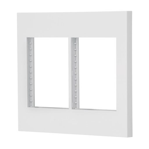 [HC23676] VOLTECK PP6M-EB PLACA 6 MÓDULOS, LÍNEA ESPAÑOLA, COLOR BL