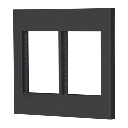 [HC23677] VOLTECK PP6M-EN PLACA 6 MÓDULOS, LÍNEA ESPAÑOLA, COLOR NE
