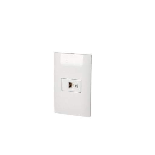 [HC142300] SURTEK PLACA P434B 1TOMA      TELEFONO BLANCO 1/3