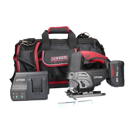 [HC150036] URREA SIERRA CALADORA INAL    20V C/BAT CARG Y MALETA JC02