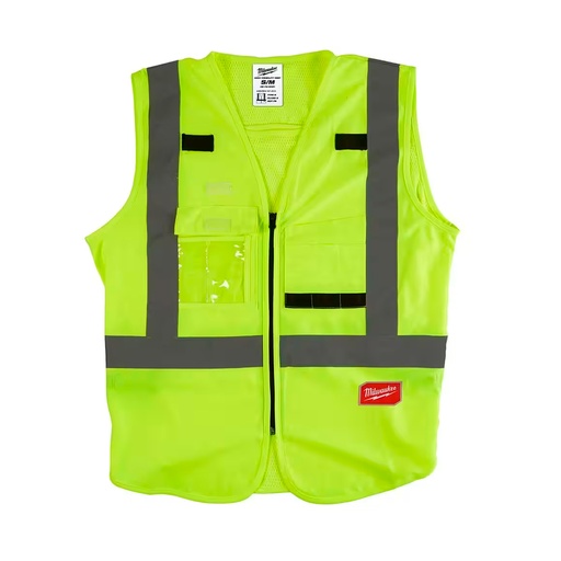 [HC143973] MILWAUKEE CHALECO             D/SEGURIDAD AMAR CH/M ALTA VIS