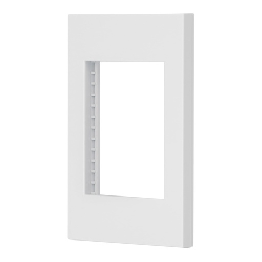 [HC23682] VOLTECK PPTR-EB PLACA 3 MÓDULOS, LÍNEA ESPAÑOLA, COLOR BL