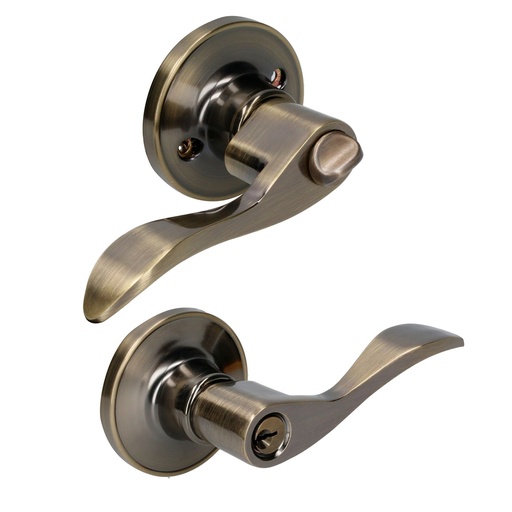 [HC146055] LOCK MANIJA TUBULAR BANO NIQUELSATINADO 20MA