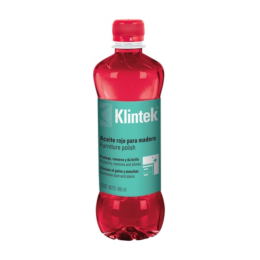 [HC121963] KLINTEK ACEITE ROJO P/MUEBLES AMU-48480ML