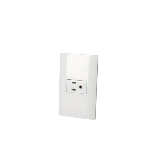 [HC142290] SURTEK PLACA P430B 1CONTACTO  BLANCO 1/3