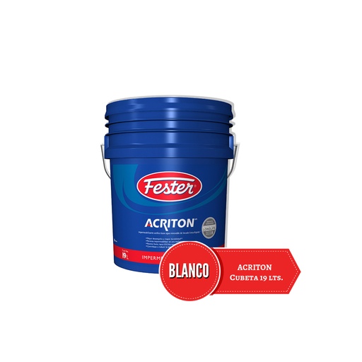 [HC137041] FESTER IMPERMEABILIZANTE      ACRITON 06AÑOS BCO 19LT 234639