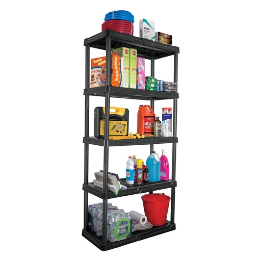 [HC136080] PRETUL ESTANTE PLASTICO EST-5P44X92X185CM 5 REPISAS