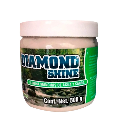 [HC137932] DIAMOND SHINE CREMA PULIDORA  P/LIMPIEZA D/SARRO 500GR