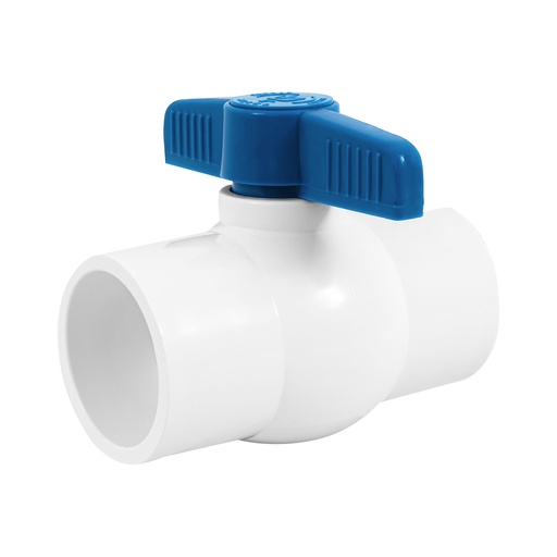 [HC13737] FOSET VALVULA BOLA PVC        CEMENTAR 050MM 2"